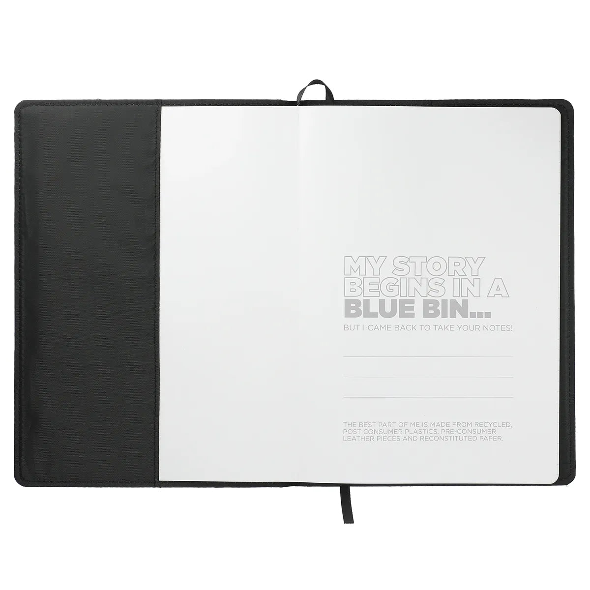 7" x 10" Recycled Refillable Notebook