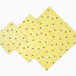 Beeswax Wrap For Food "the Hive Set" (3 Variety Size Wraps)