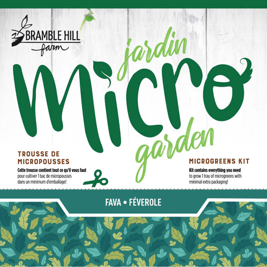 Micro Garden Microgreens Kit - Fava